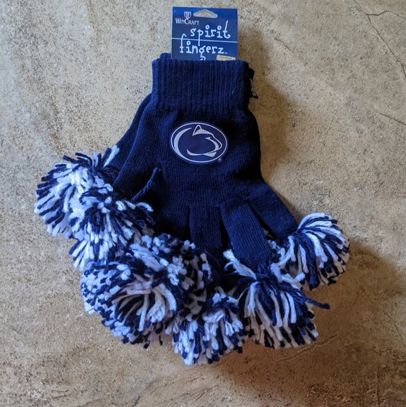 Penn State Nittany Lions Penn State PomPom Glove - Picture 2 of 2
